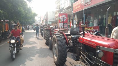 Mission 2024: Mahapanchayat in Shamli today, Jayant Chaudhary and Rakesh Tikait will appeal to the farmers