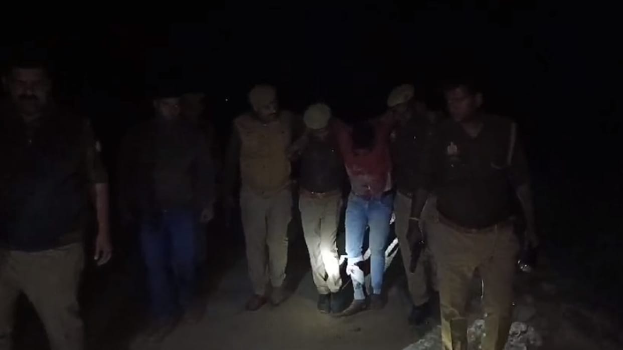 Leader of vicious robbers Kafeel arrested in police encounter, more than a dozen cases registered in many poli