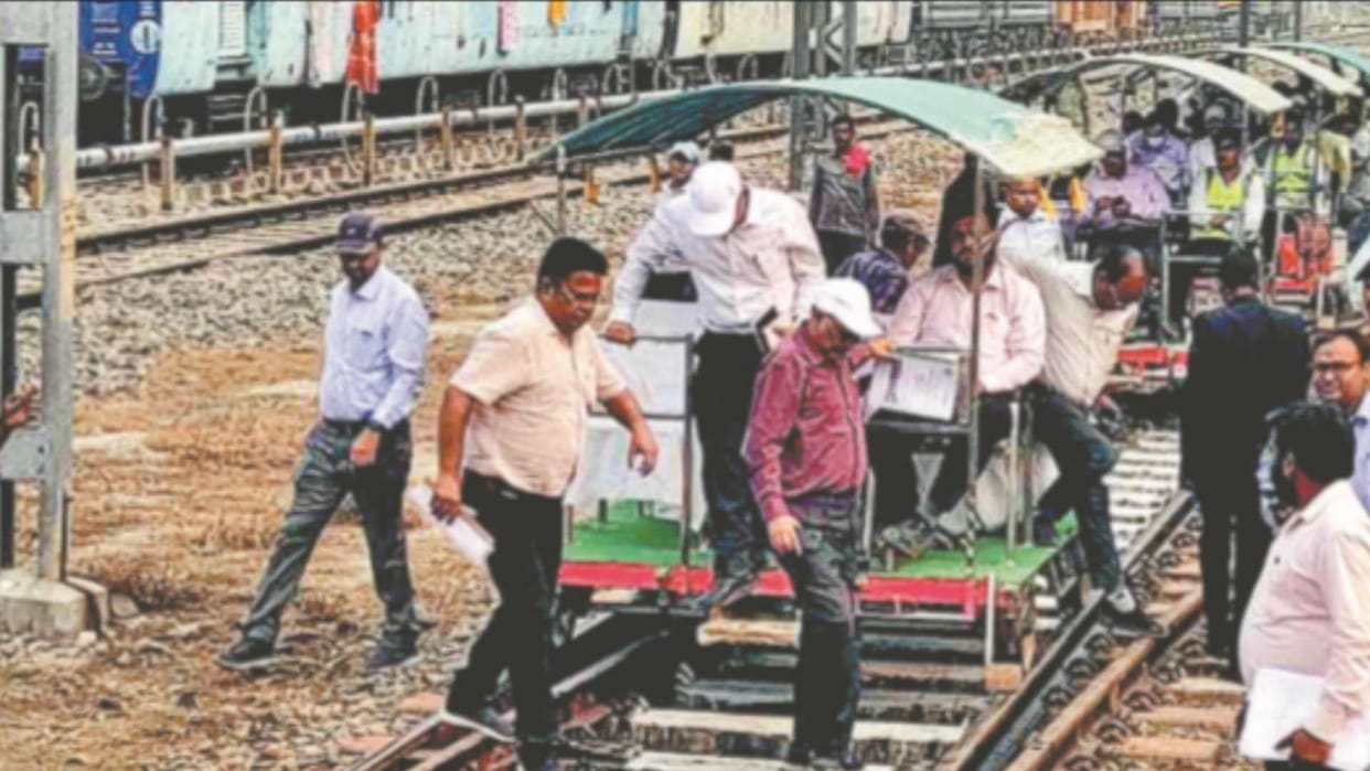 Trains will be able to run at a speed of 100 km per hour on Bhatni Pivakol line