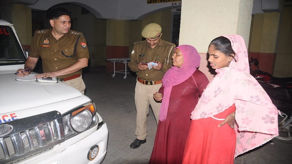 Sambhal: stepfather beat his two-year-old daughter to death.
