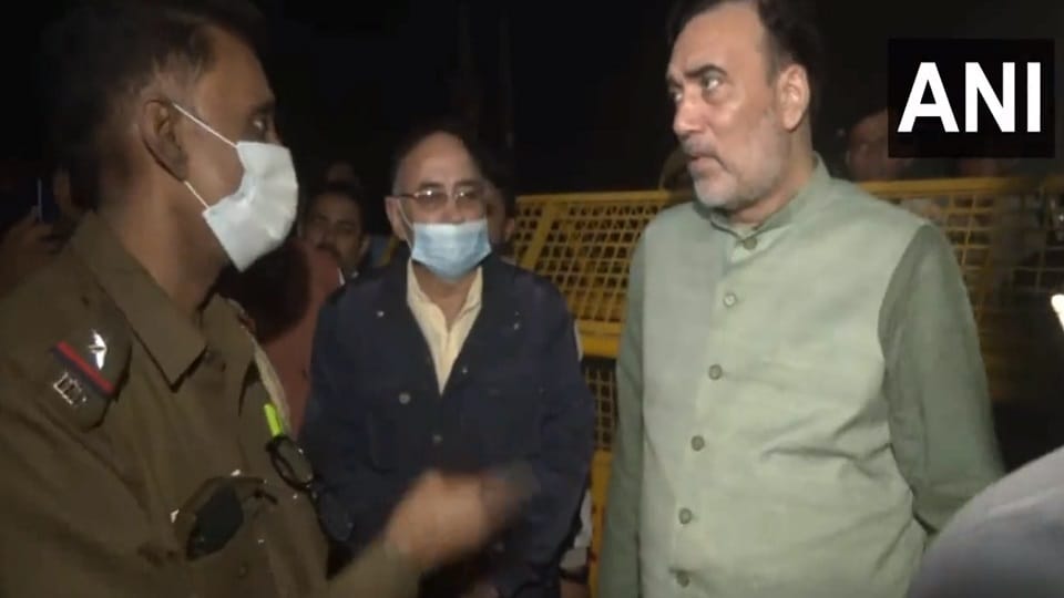 Gopal Rai wrote a letter to UP Transport Minister to divert illegal vehicles