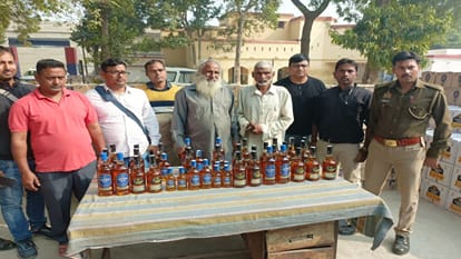 Illegal English liquor worth Rs 1 crore 35 lakh recovered, caught by police while taking it from Haryana to Bi