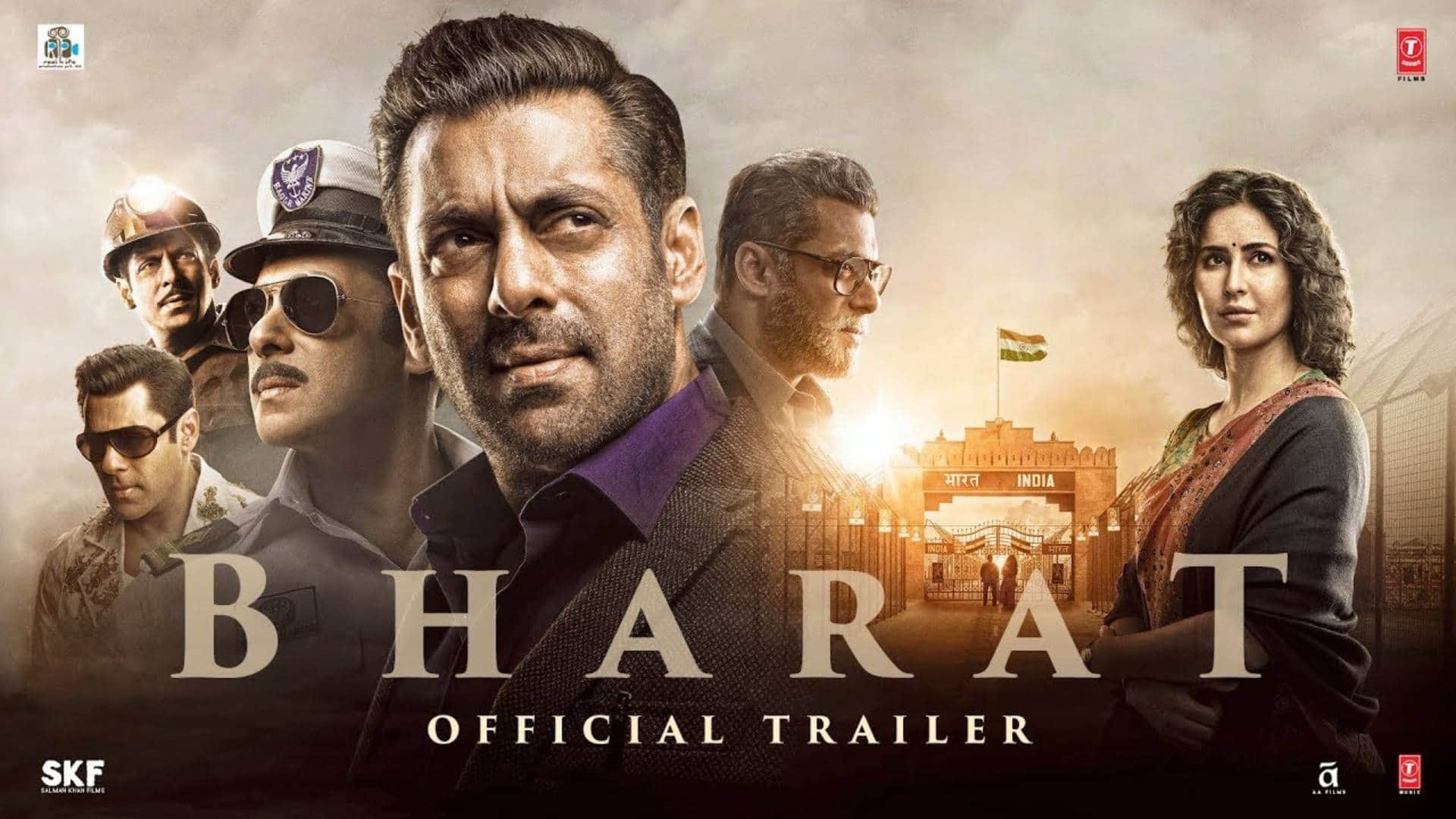 Tiger 3 star Salman Khan movies Race 3 Dabangg 3 Bharat Box office Collection Report Card