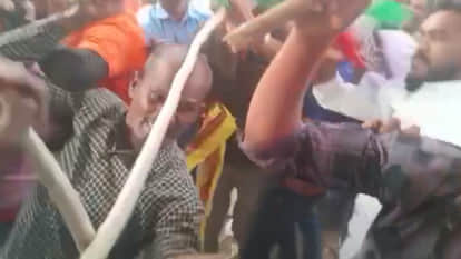 MP Election 2023: Congress and independent supporters clash over meeting place, fight