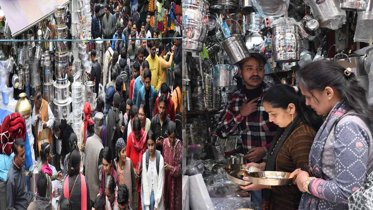 Money rains in the markets on Dhanteras, turnover crosses Rs 200 crore