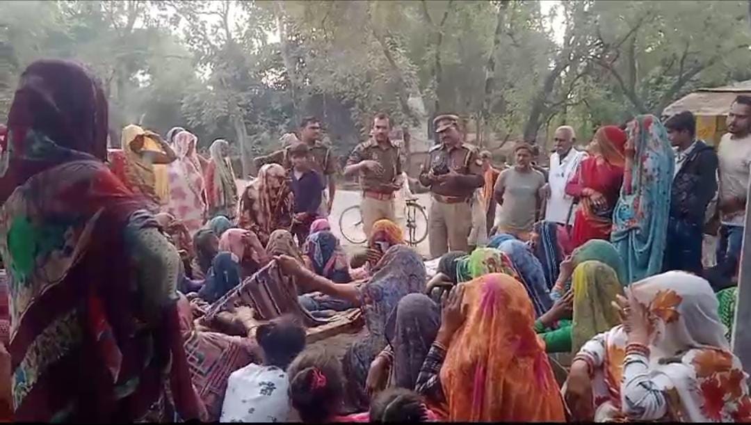 Innocent girl crushed by tractor, death, accident happened while playing on the roadside, driver arrested