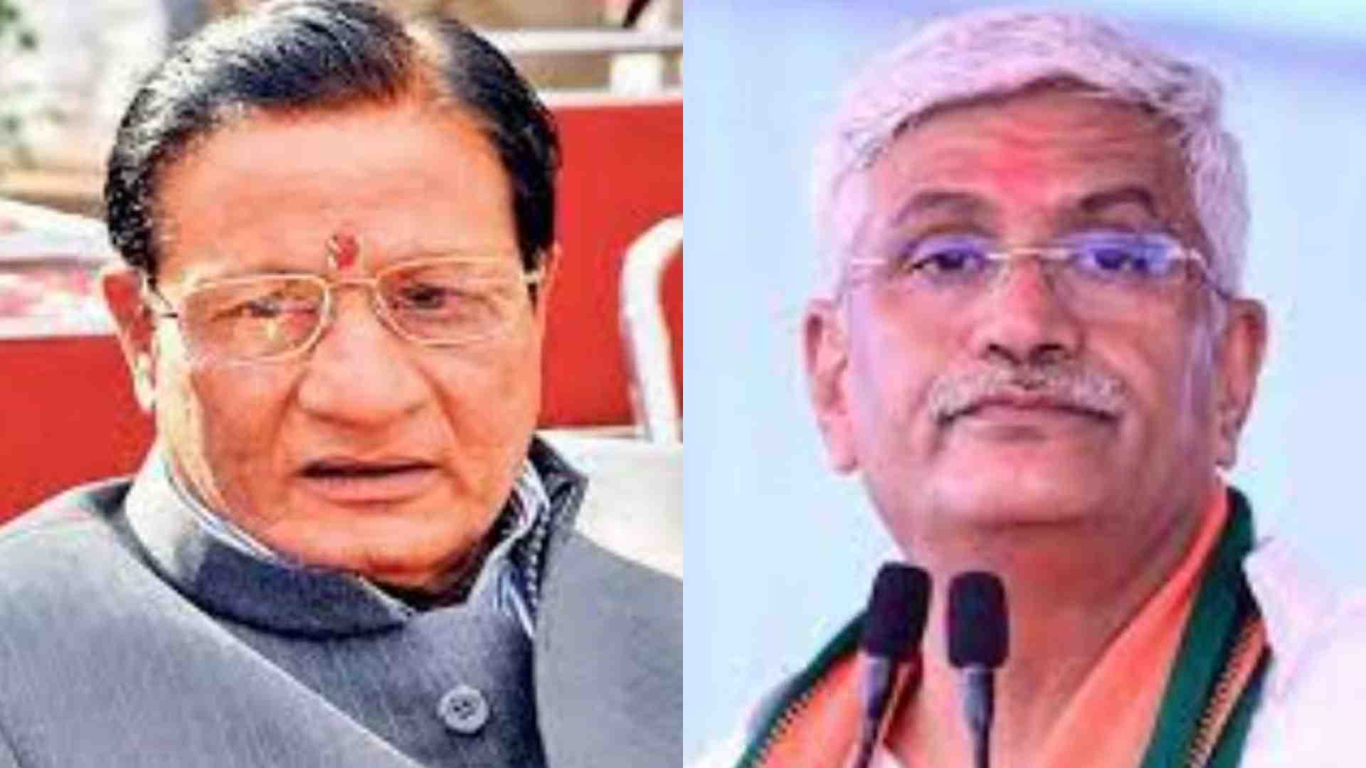 मंत्री शांति धारीवाल और गजेंद्र सिंह शेखावत।