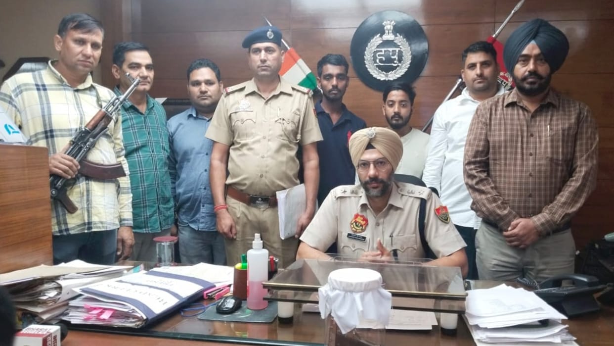 Haryana: Two Bihar's most wanted arrested for attempting robbery in Manappuram Gold Loan Finance branch