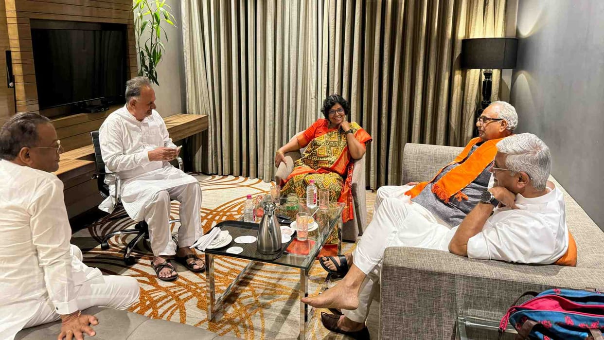 Rajasthan Election 2023: Rameshwar Dadhich, close to Ashok Gehlot, joins BJP