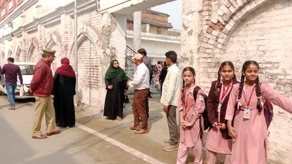 Dimple Yadav had inaugurated Azam Khan school, had built office land given for the university