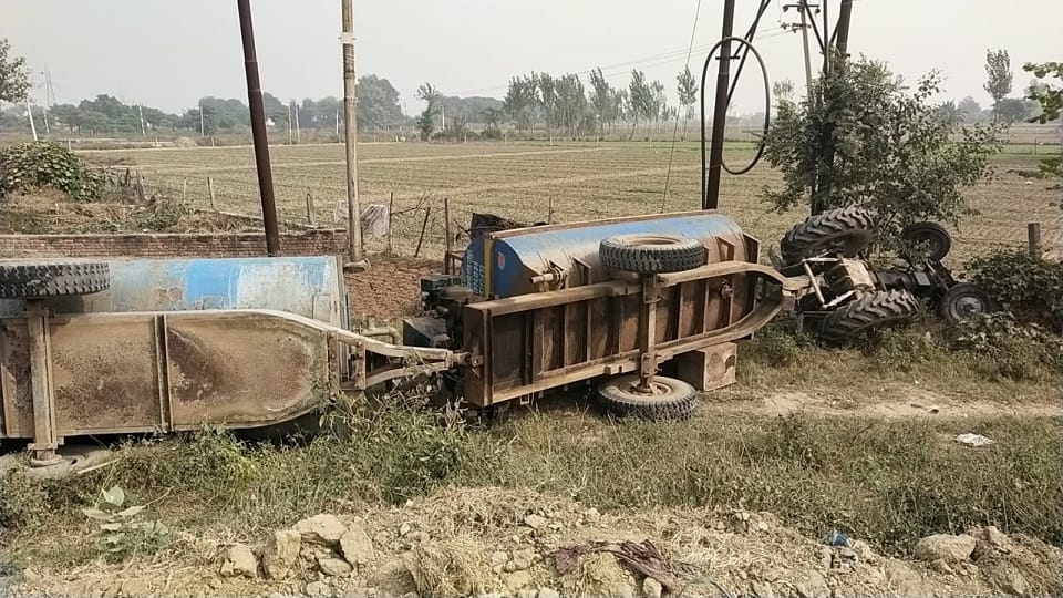 Two including tractor driver killed in road accident