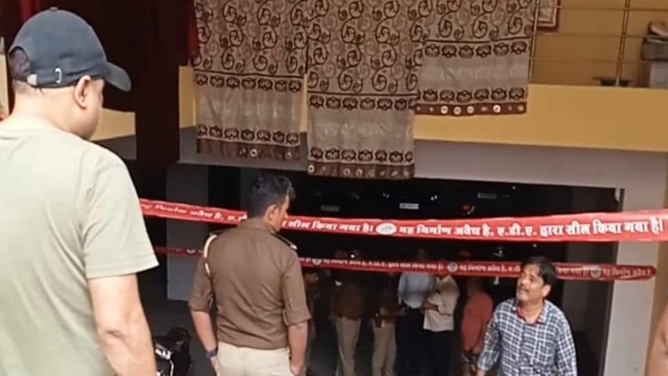 Basement and flat seal of Tulsi Apartment