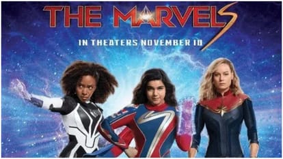 The Marvels Review: अमर अकबर एंथनी की याद दिलाती मार्वल्स की नई फिल्म, नाच गाने व एक्शन के बीच कॉमेडी का तड़का The Marvels Movie Review in Hindi by Pankaj Shukla Brie Larsaon Teyonah Parris Iman Vellani Zawe Ashton Nia