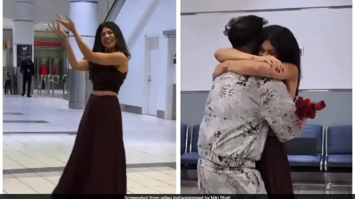 Watch: Woman Dances At Canadian Airport As She Meets Boyfriend After 5 Years