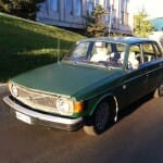 One of Volvo's sedan cars from 1974
