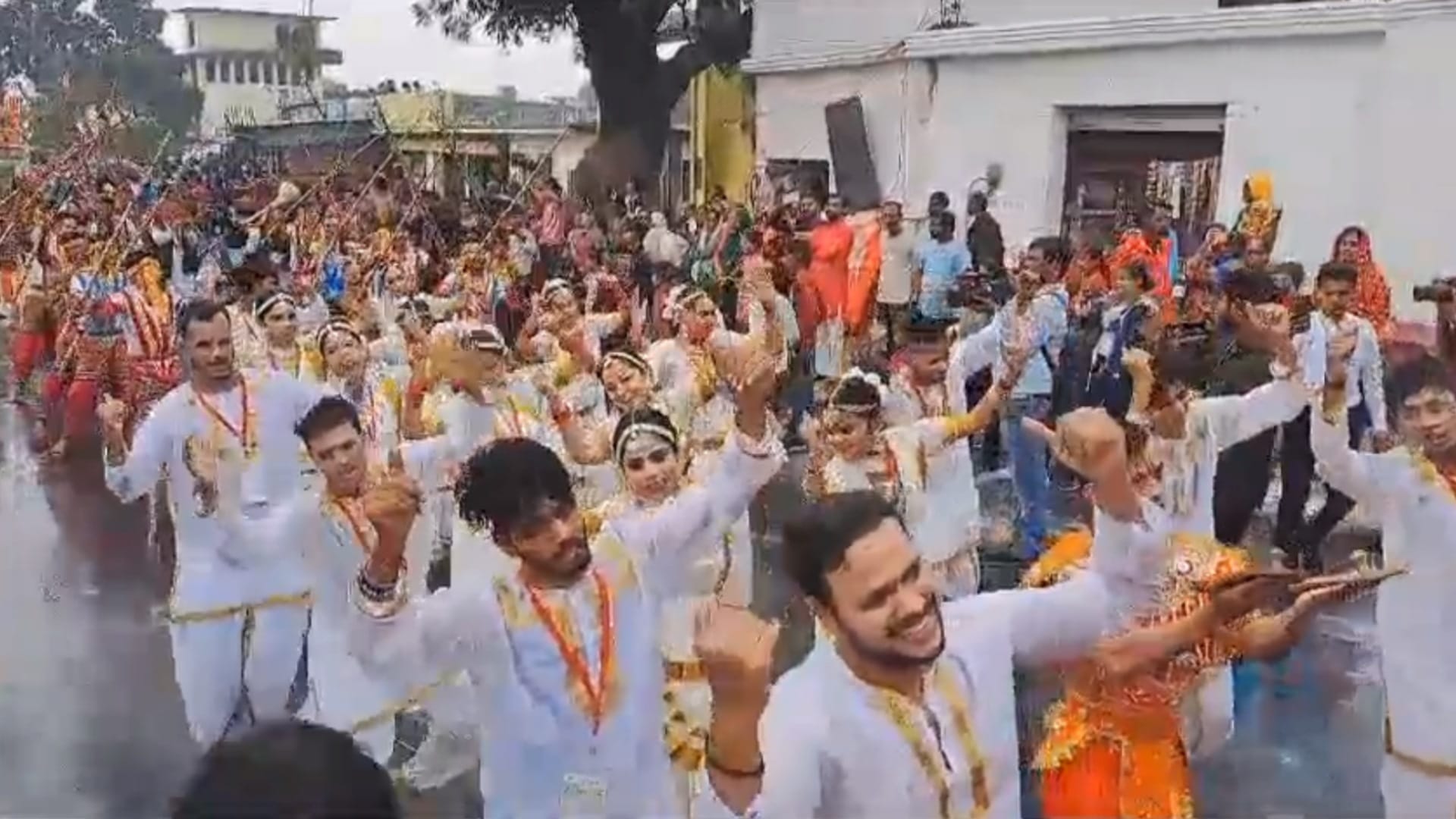 Pics of Shri Ram Rajyabhishek yatra in Ayodhya.
