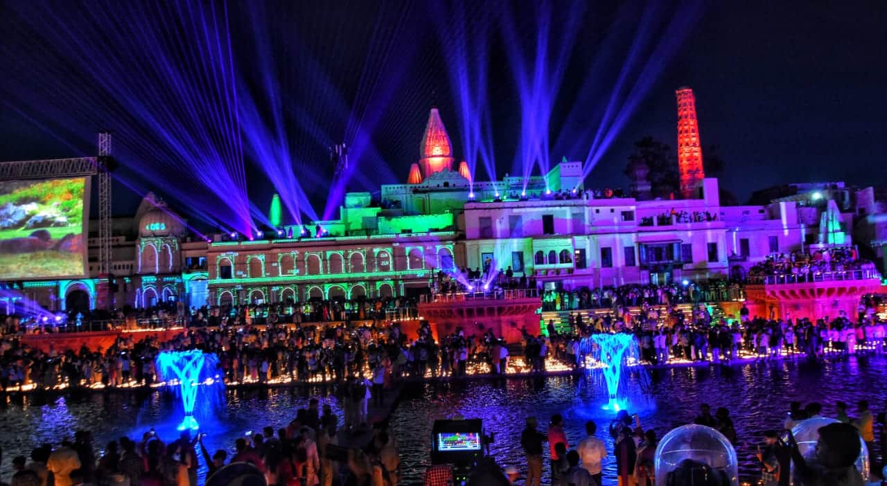 Pics of Ayodhya Deepotsav 2023.