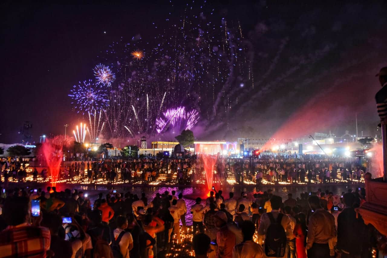 Pics of Ayodhya Deepotsav 2023.