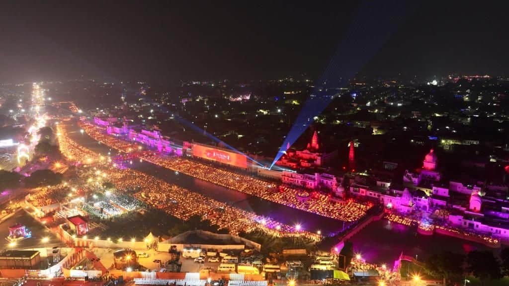 Pics of Ayodhya Deepotsav 2023.