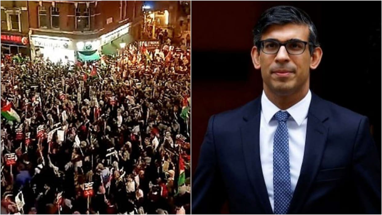 London Pro Palestine March Metropolitan Police major operation Armistice Day protests