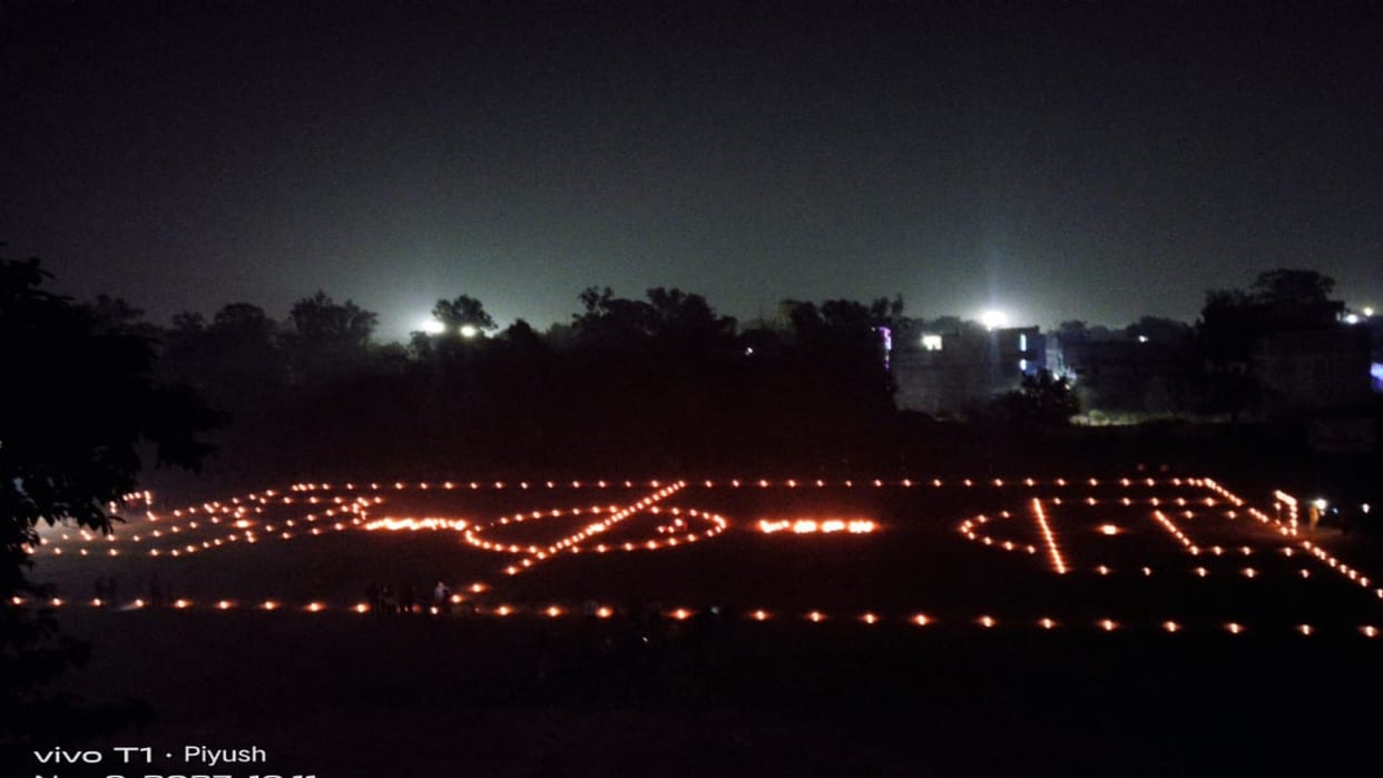 Diwali 2023: Northern Football Academy ground illuminated with lights, players performed track puja