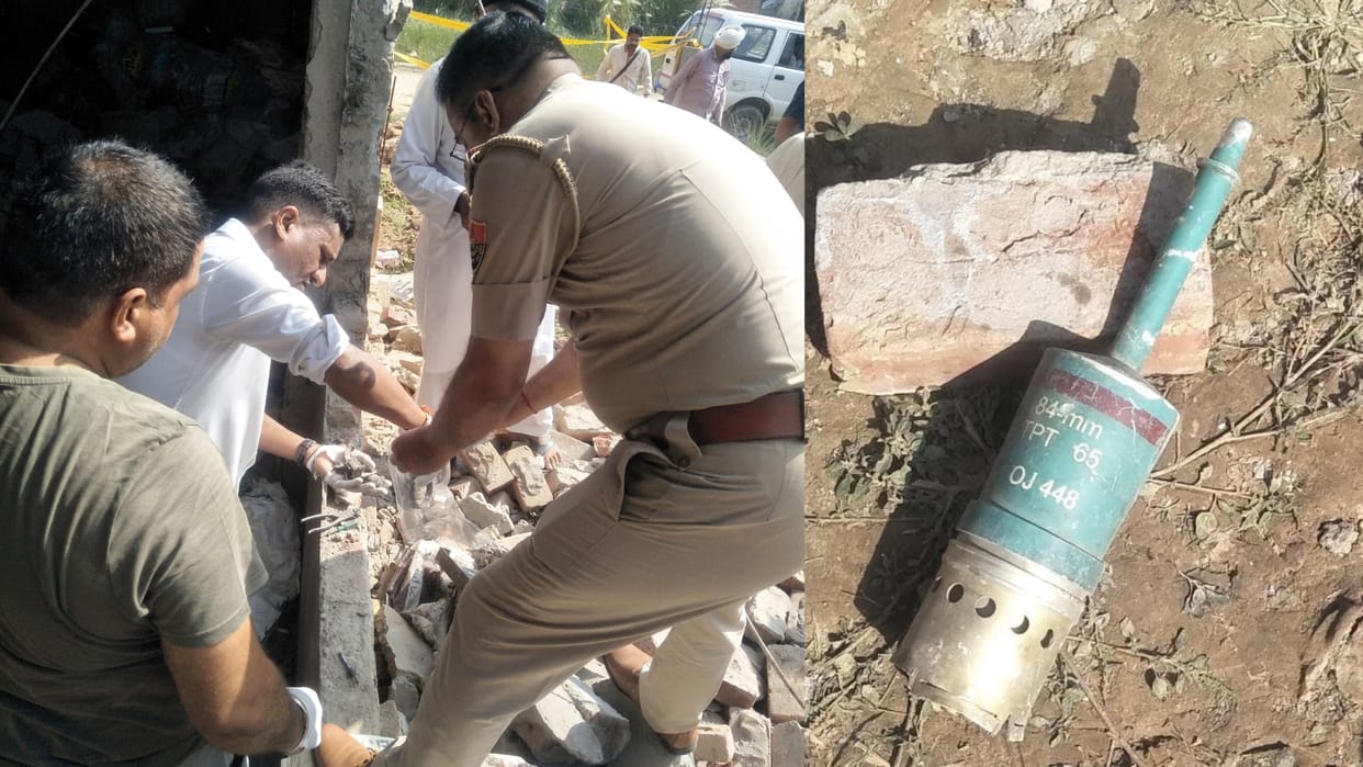 Ambala: Questions on blast, investigation team found weapon