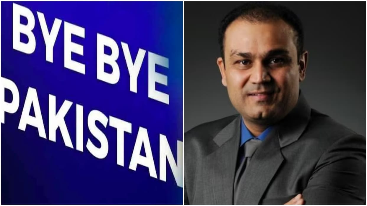 Virender Sehwag blasted Pakistan with facts on social media said you will get what you do