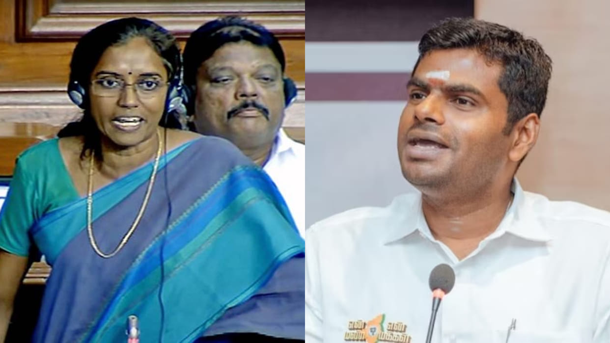 Tamil Nadu Congress leader Jothimani accuses Annamalai taking money pretext of Padayatra, claims to have proof