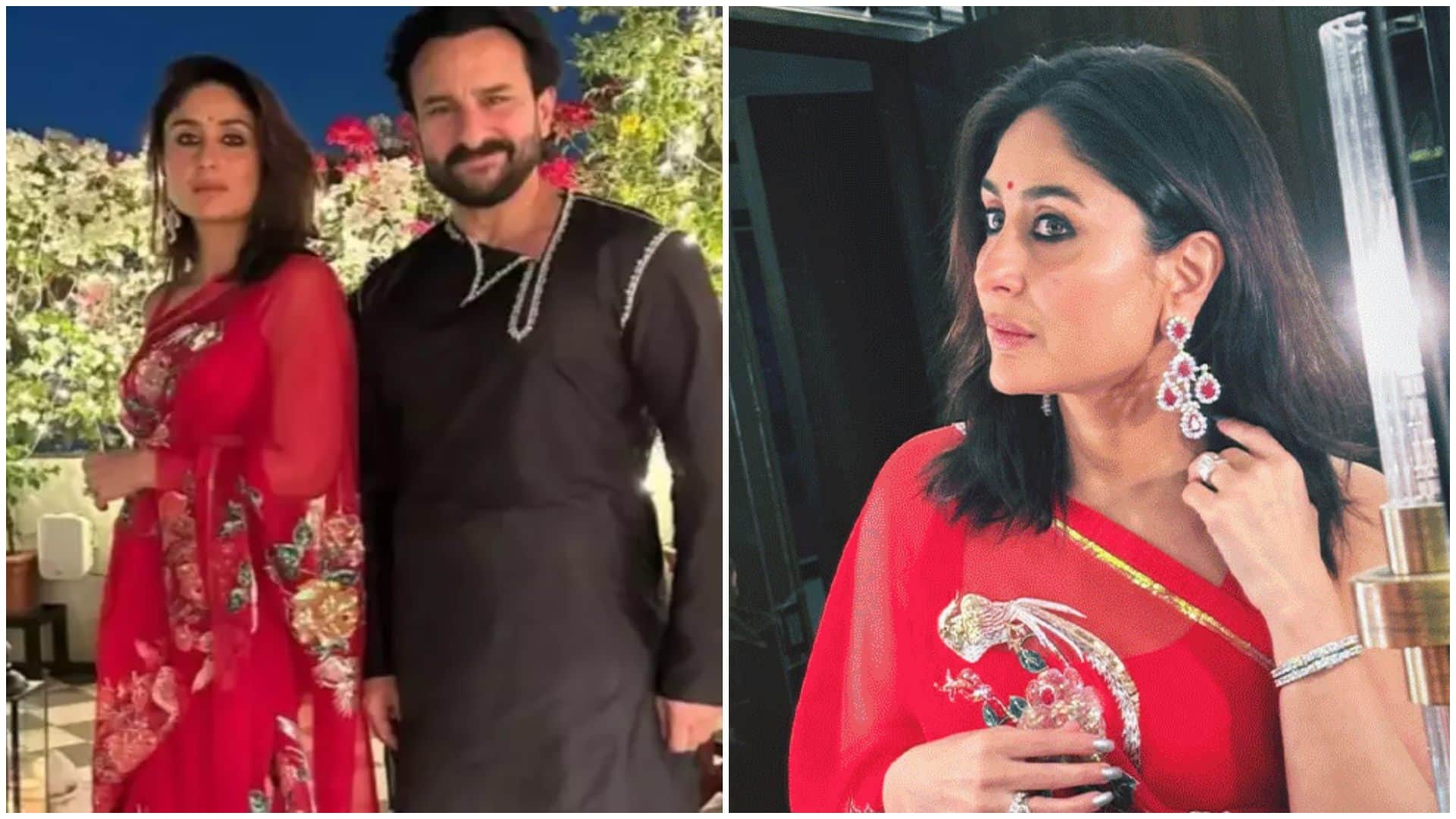 Alia Bhatt Ranbir Kapoor Arjun Kapoor Sara Ali khan grace at Kareena Kapoor Saif Ali Khan Diwali bash see Pics