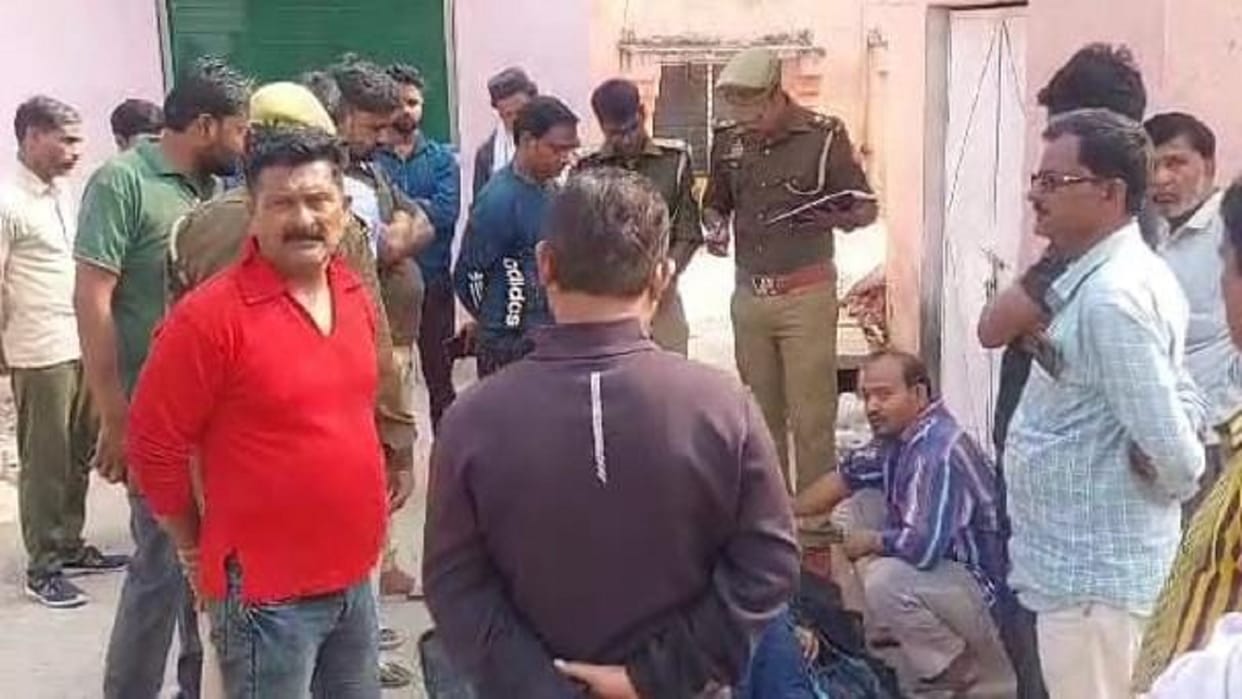Major accident in Mahoba, roadways bus crushes student riding scooter, death