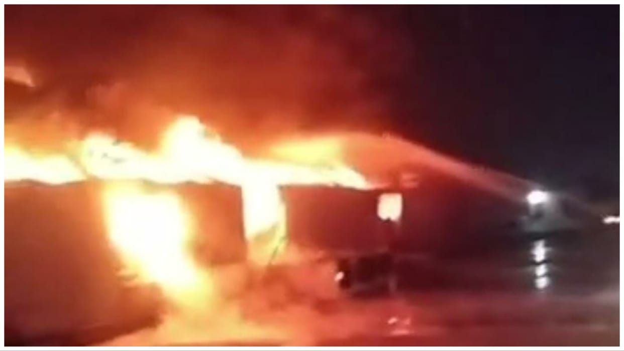 Fire breaks out in paint warehouse in Rewari, goods worth crores burnt