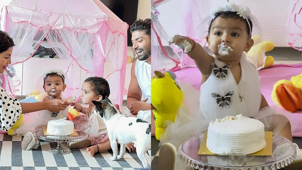 Debina Bonnerjee and gurmeet choudhary celebrates first birthday of daughter divisha see inside pictures