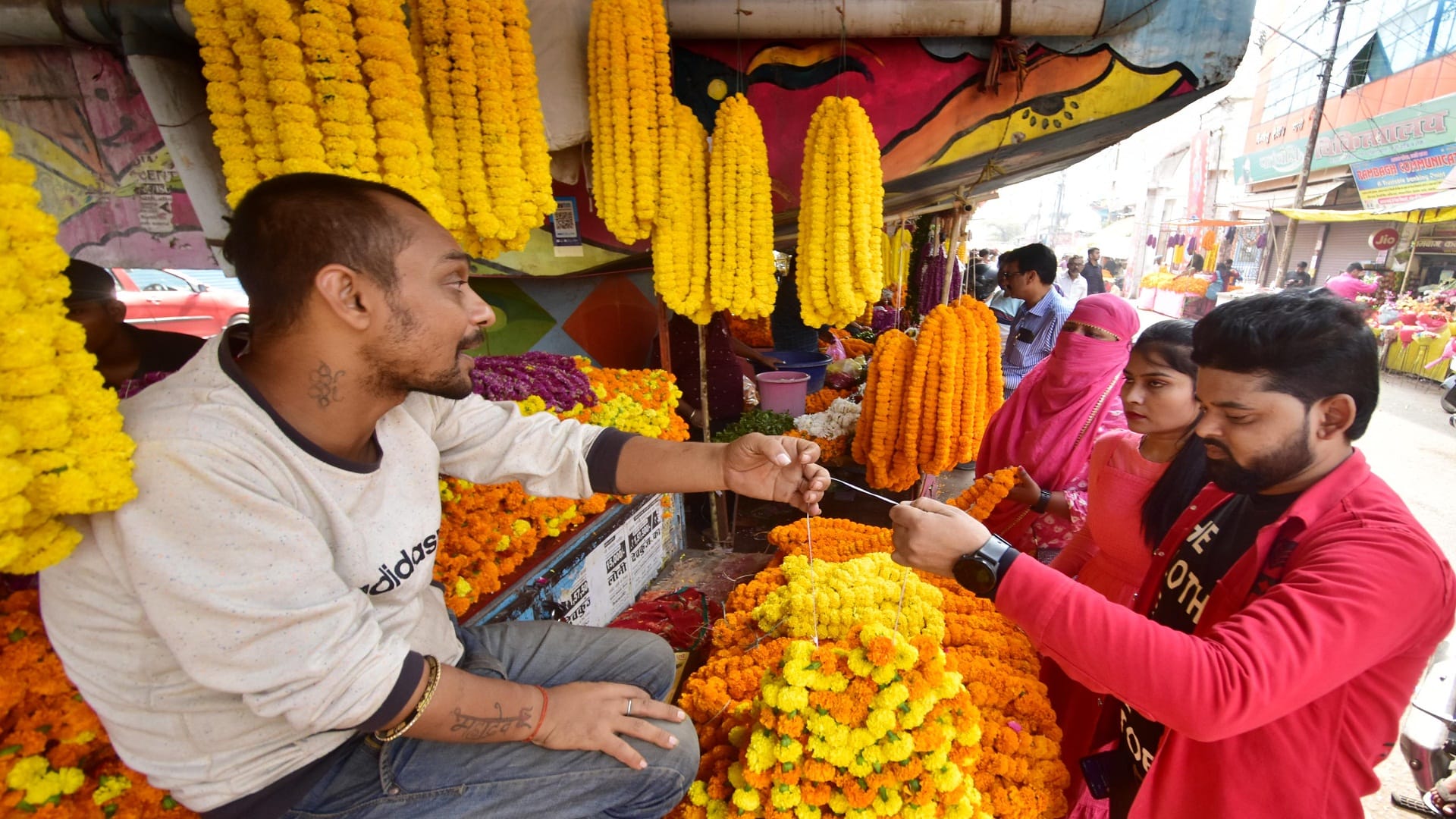 Diwali 2023: Lord Ganesha worshiped with Mahalakshmi