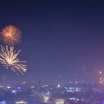 पटाखों से परेशान हो गए जानवर।