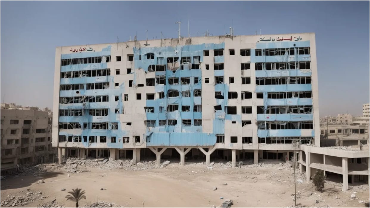 Al-Shifa hospital in gaza stop functioning who chief shared information through social media