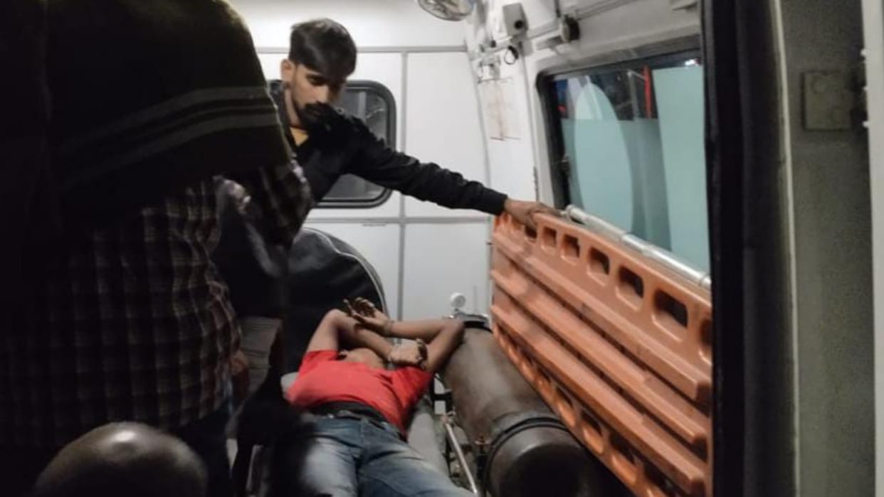 Two died in an accident in ambedkar nagar.