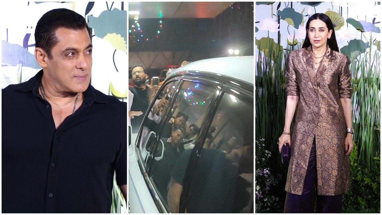 Aayush Arpita Diwali Bash: Shahrukh Salman Khan Ilulia Vantu Karisma Kapoor Shilpa Shetty Raj Kundra Arrived