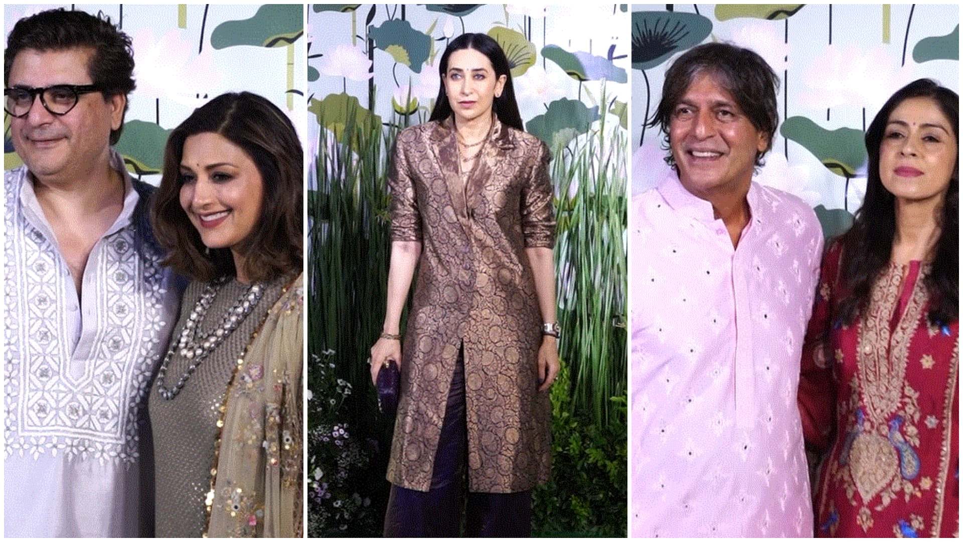 Aayush Arpita Diwali Bash: Shahrukh Salman Khan Ilulia Vantu Karisma Kapoor Shilpa Shetty Raj Kundra Arrived