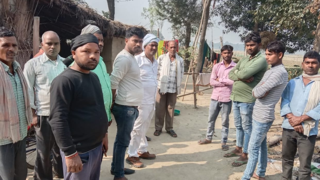 A dalit man murdered in Ayodhya.