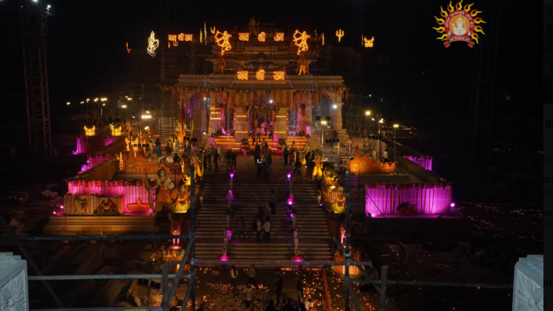 See the Pics of Deepotsav in Ayodhya.