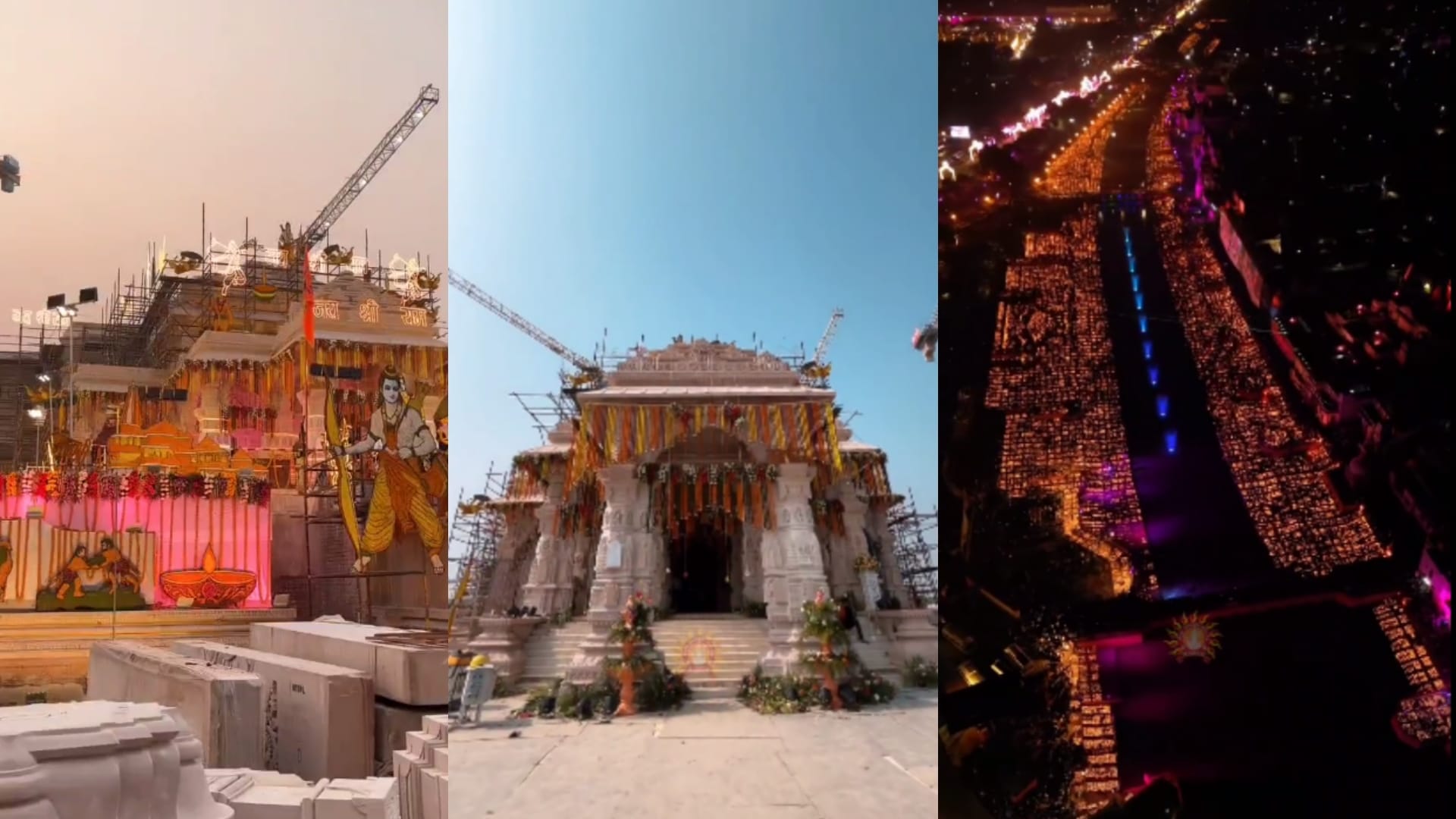 Ayodhya Ram Mandir Construction Update Garbhagriha Ramlala Statue Photos