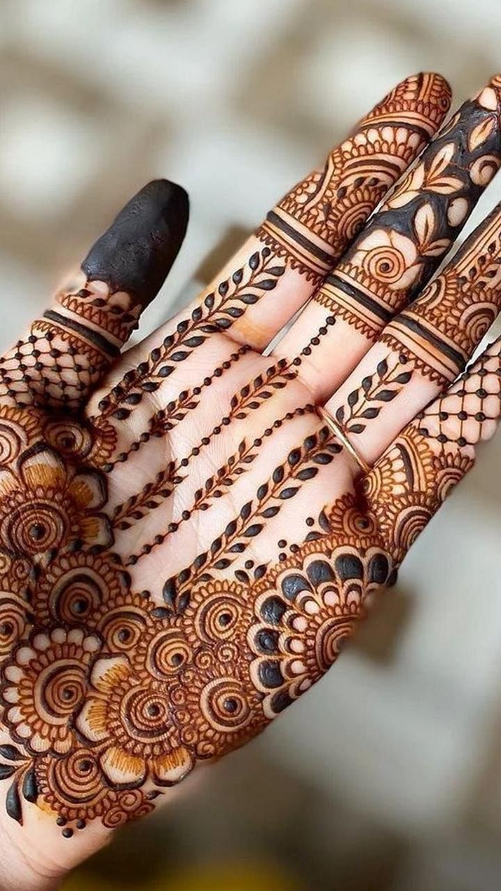 How to do a simple Mehndi design - Quora