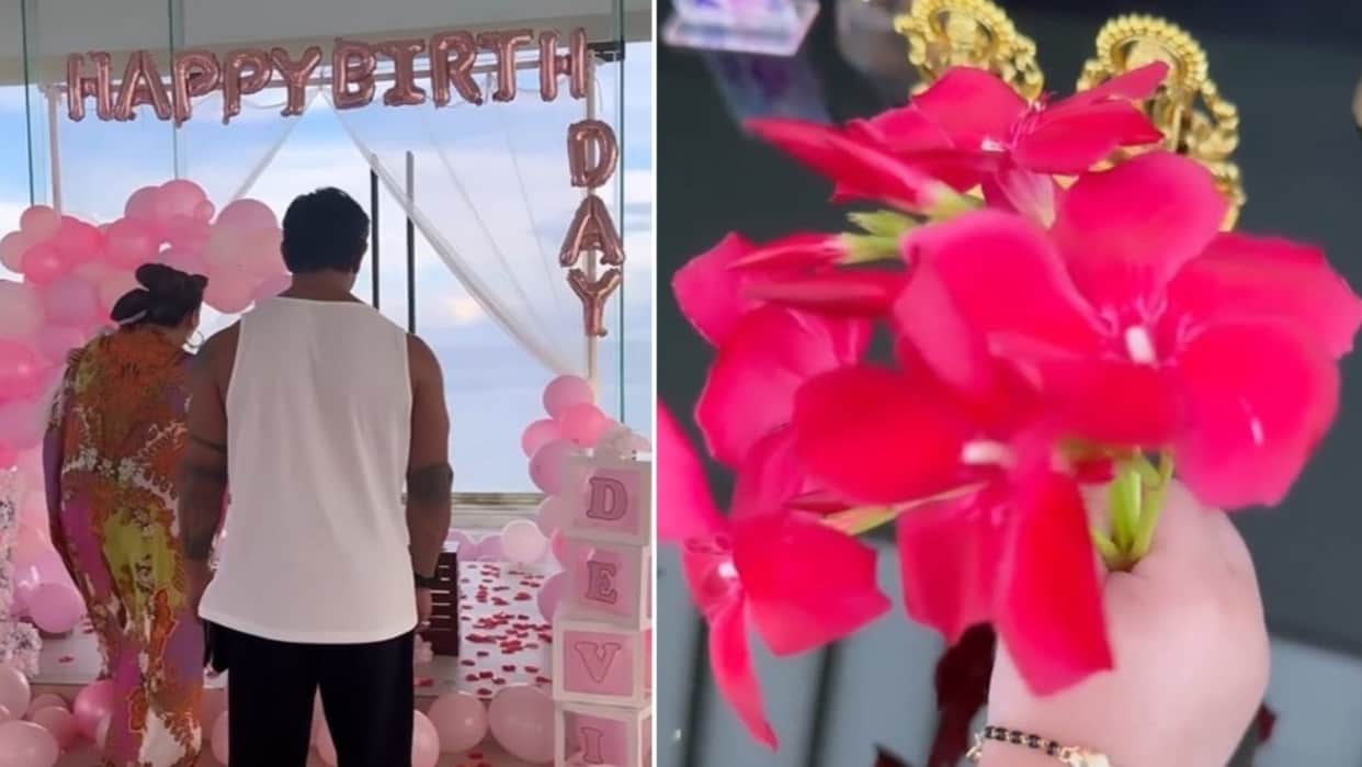 Bipasha Basu and Karan Singh Grover celebrate daughter Devi first birthday in Maldives performs Diwali Puja