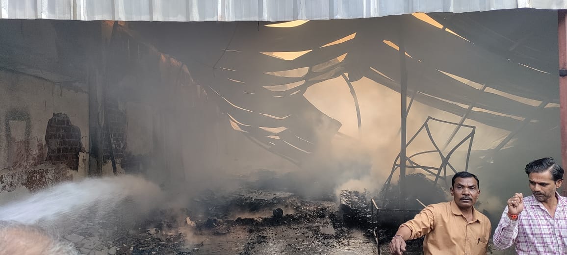 Bhopal News: Massive fire broke out in Govindpura Industry Area