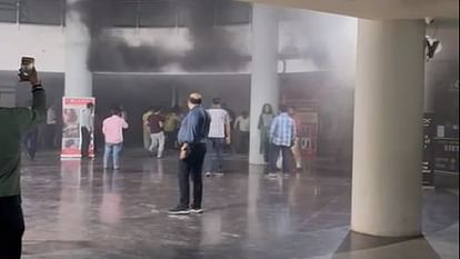 Fire broke out in Aditya Mall of Indirapuram
