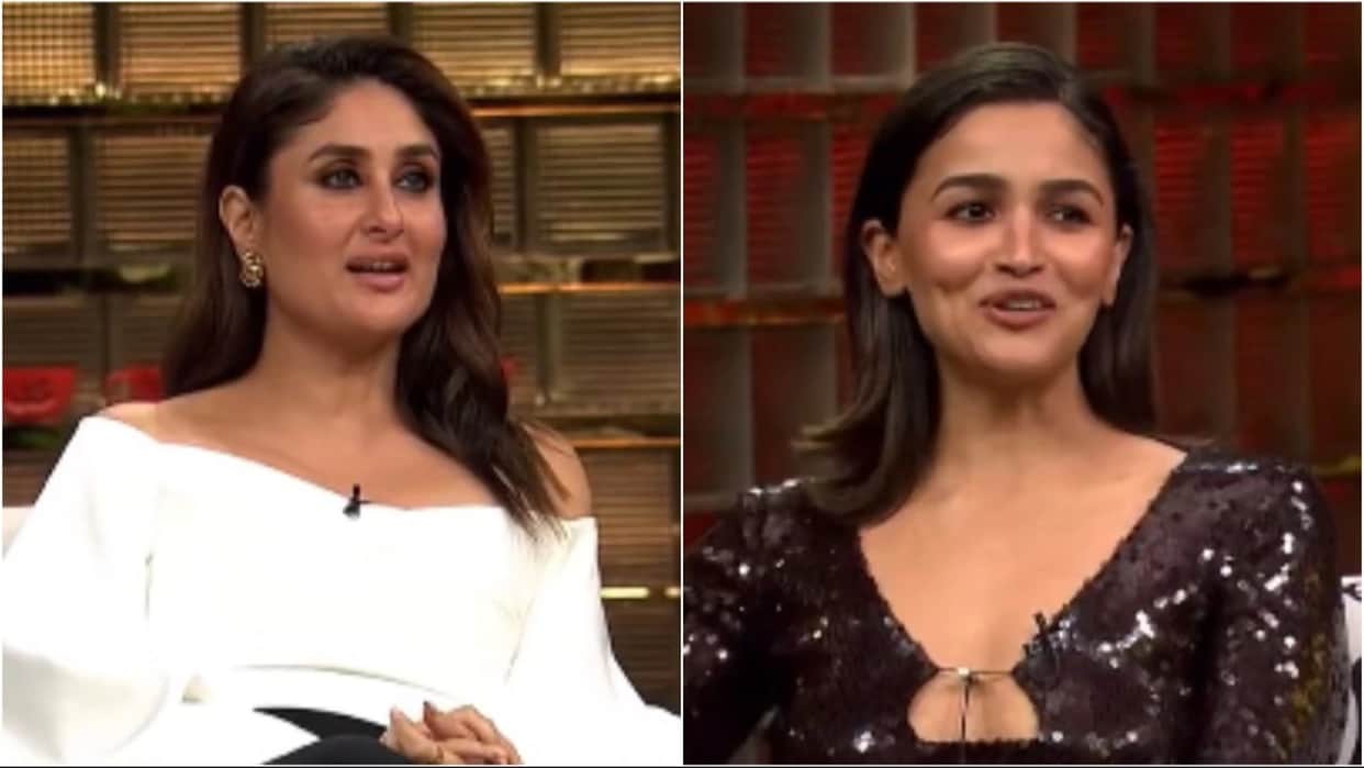 Koffee With Karan 8 Kareena Kapoor Khan gives Fabulous reply as Karan Johar Asks If Deepika is Her Competition