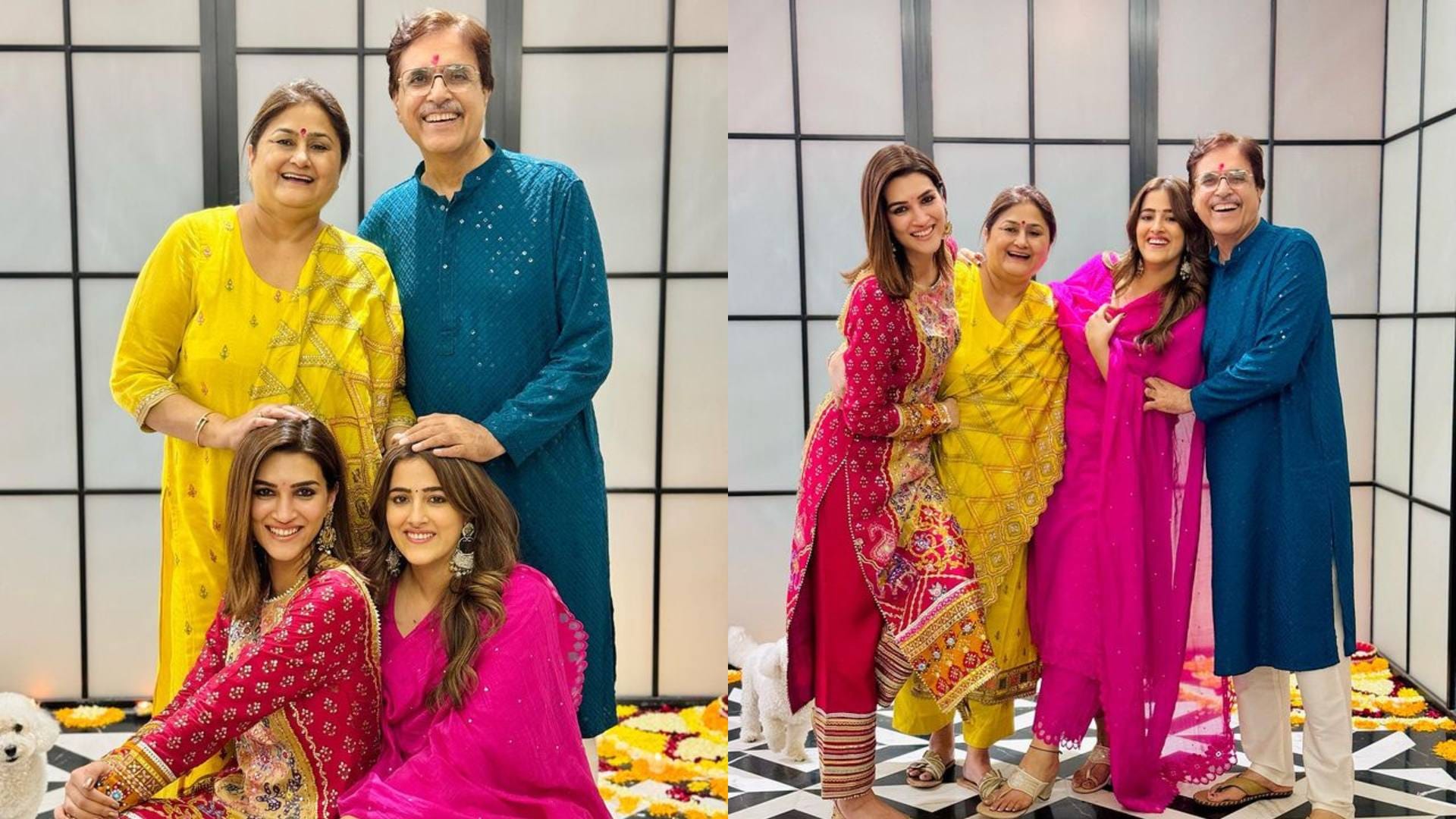 Diwali 2023 Bollywood Celebs Celebrated their Diwali with Family Kriti sanon Mouni roy Alia Bhatt kajol