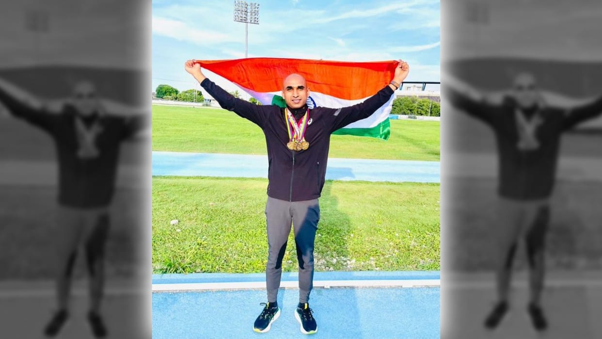 Indian Army: Lt Colonel Malik created history in Colombia, won five gold medals in Medical and Health Games