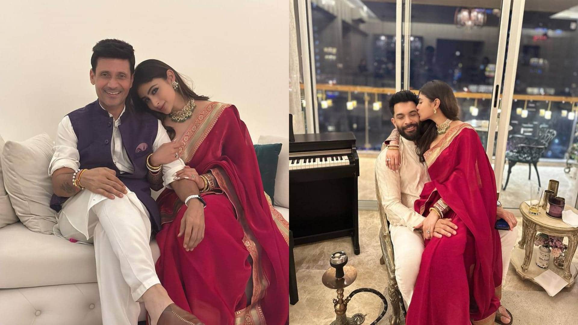 Diwali 2023 Bollywood Celebs Celebrated their Diwali with Family Kriti sanon Mouni roy Alia Bhatt kajol