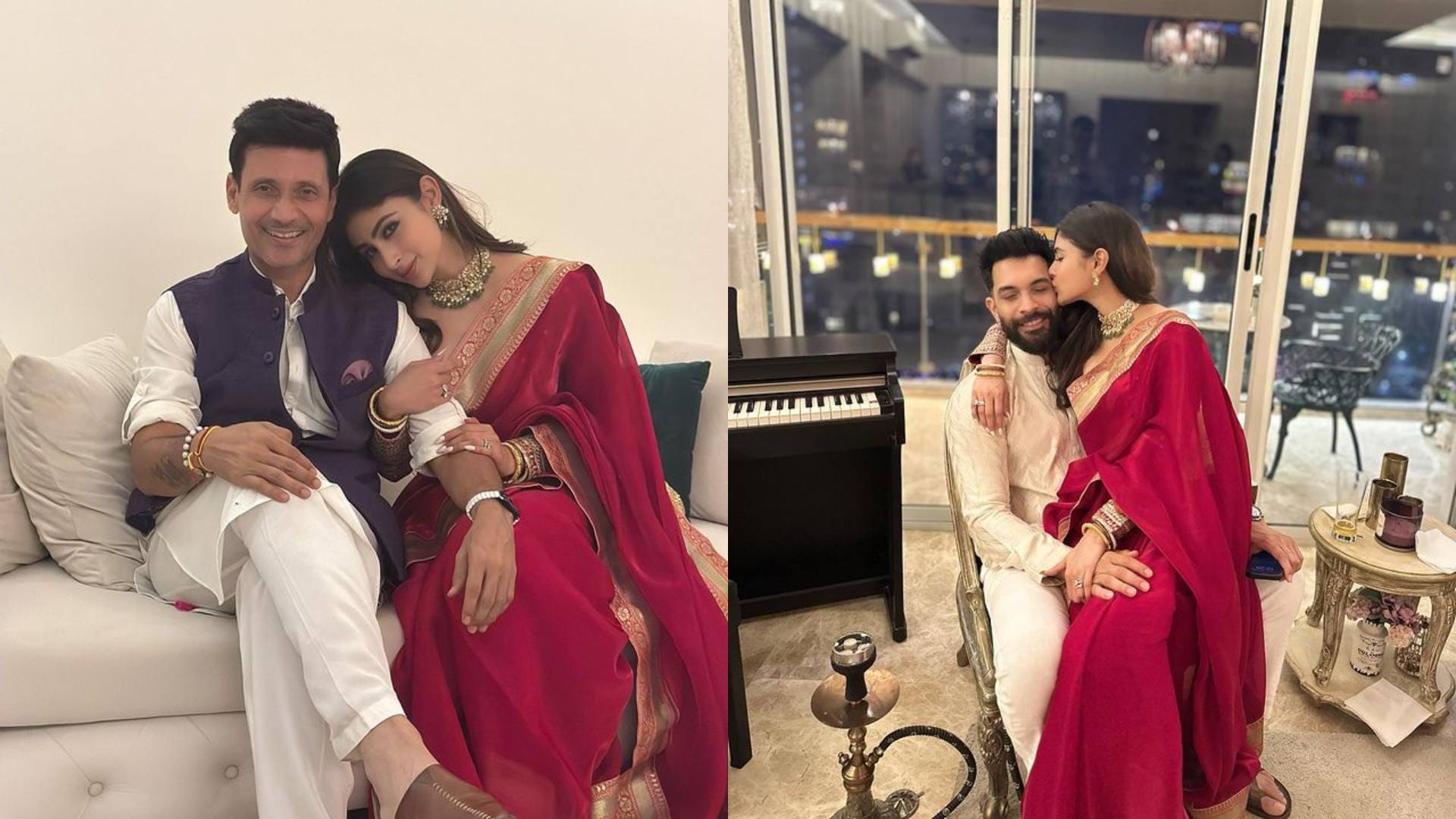 Diwali 2023 Bollywood Celebs Celebrated their Diwali with Family Kriti sanon Mouni roy Alia Bhatt kajol